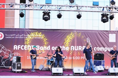 AURAK Rocks Out with AFCENT