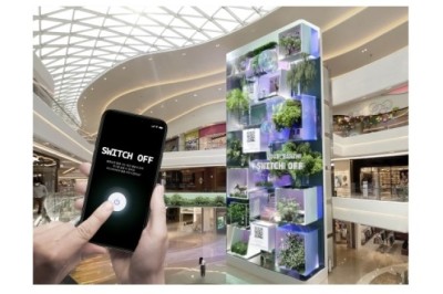 LOVE EARTH, SWITCH OFF: Beautiful Resurrection of Earth Displayed on 22m Digital Signage