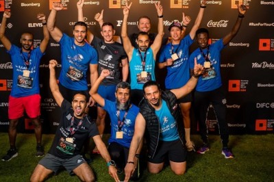 Emirates Steel Wins the Sixth Bloomberg Square Mile Relay in Dubai