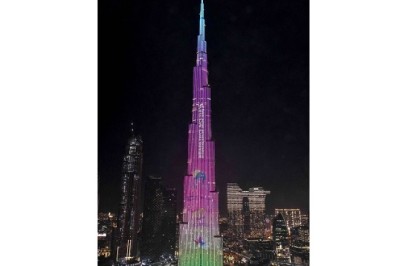 Burj Khalifa lights up for Rare Disease Day 2022