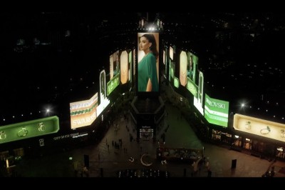 بيرو بياتريس وسواروفسكي تُشعلان جذوة الأحلام وتخطفان الأبصار عبر 82 شاشة عرض في حديقة بوليفارد الرياض