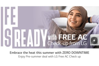 BEAT THE HEAT THIS SUMMER WITH A FREE AC CHECKUP FROM LG