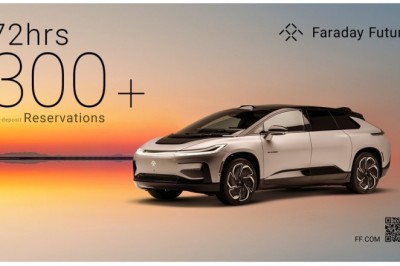 300+ No-Deposit Reservations in 72 Hours After FF 91 2.0 aiFalcon Abu Dhabi Formula 1 Debut