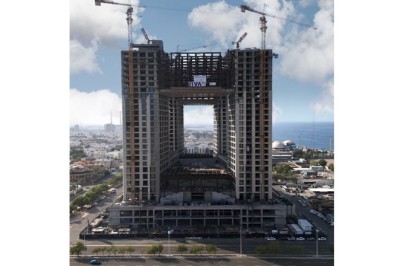 أكبر جسور معلقه في الشرق الأوسط في مشروع فندق ومساكن فورسيزونز كورنيش جدة