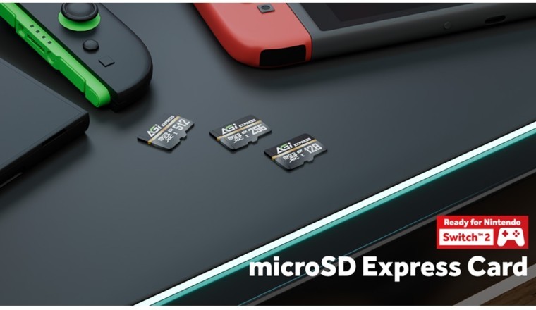 Born for Switch – AGI Technology Launches High-Speed microSD Express Card TF338