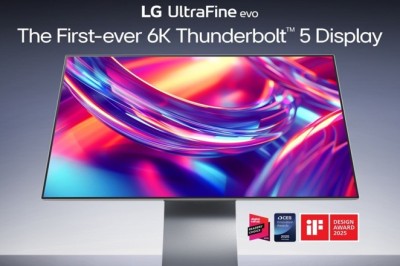 LG Unveils World’s First 6k Monitor With Thunderbolt™ 5 For Professional Creators