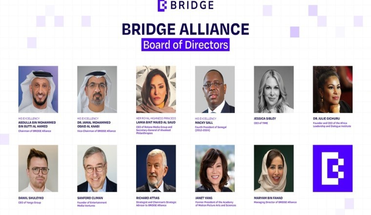 World leaders and industry icons unite under BRIDGE Alliance to empower the future of media, entertainment and content
